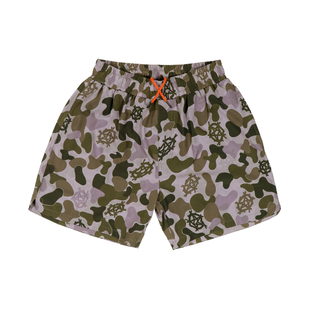 URBAN CAMO PERFORMANCE STAGE SHORTS